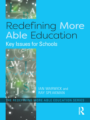 cover image of Redefining More Able Education